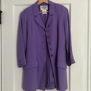 Chanel purple blazer